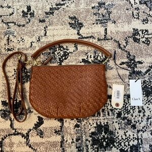 Clare V. Petit Moyen Hazelnut Zig-Zag